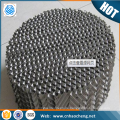 60 Mesh Hastelloy C-276 Draht Gaze Metall Packnetz / strukturierte Verpackung Drahtgeflecht